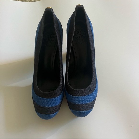 Tory Burch blue pumps - Picture 2 of 7
